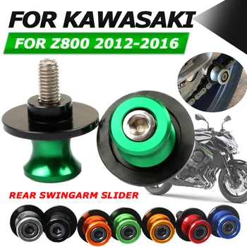  Už Kawasaki Z800 Z 800 2012 M. 2013 M. 2014 M. 2015 M. 2016 Motociklų Aksesuarų Swingarm Ritės Galiniai Stovo Varžtas Slankiklį Turėtojas Parama