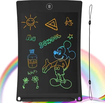  Piešimo Lenta LCD Rašysenos Valdybos Kūdikių Namų Vaikų piešinių Piešimo Lenta Elektroninių Grafiti Rašymo Lenta 8.5 colių