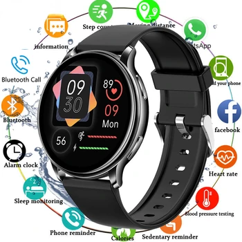  CHOTOG Smart Watch Vyrų Dial Skambinkite Smartwatch Moterų 2022 jutiklinių Laikrodžiai Sporto Fitness Tracker Colok Už 