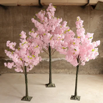  Dirbtinė Vyšnių Medžio Modeliavimas Padirbtų Gėlių Medžio Kambarį Viešbutyje Vestuvių Dekoravimas, Namų Baldai