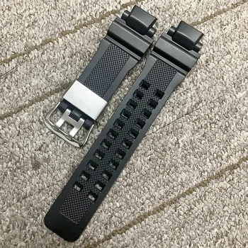  Juoda Pakeitimo Juosta Dirželis Žiūrėti Priedai Silikono Watchband G Shock GA-1000/1100 GW-4000/A1100 G-1400 