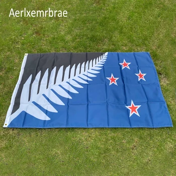  NAUJAS 90x150cm 3x5 metrų Naujosios Zelandijos Vėliava Kyle Lockwood Dizaino Poliesteris Užsakymą Reklama Plaukioja Dydį naujosios Zelandijos vėliava