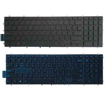  NAUJAS JAV nešiojamojo kompiuterio Klaviatūra Dell Inspiron G3 15 3579 3779 G5 15 5587 G7 15 7588 mėlyna/raudona/balta